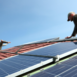 Réduire l'empreinte carbone grâce à l'utilisation de tuiles photovoltaïques Anzin